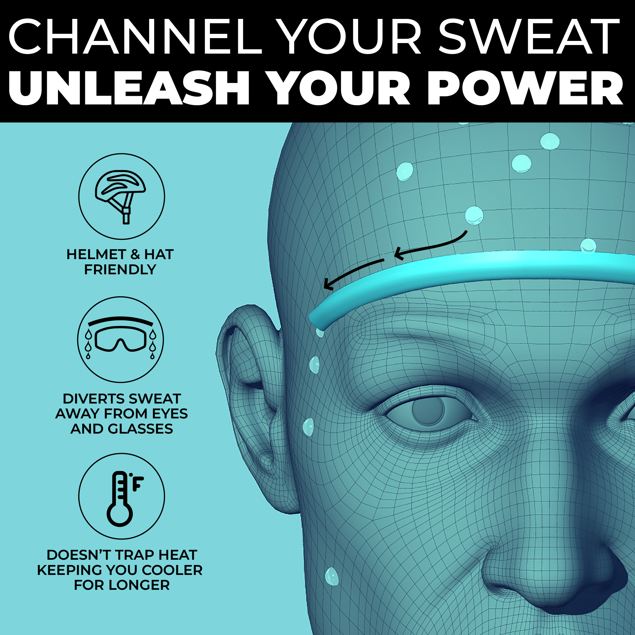 Veo Strips | Keep Sweat & Sunscreen Out of Your Eyes